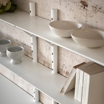 Estantería de pared Ikon - Abedul claro lacado mate, fondo 21cm - Stolab