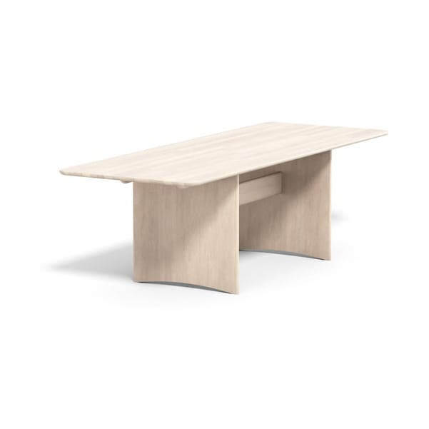 Mesa Alt 90x245 cm abedul - Barniz mate claro - Stolab
