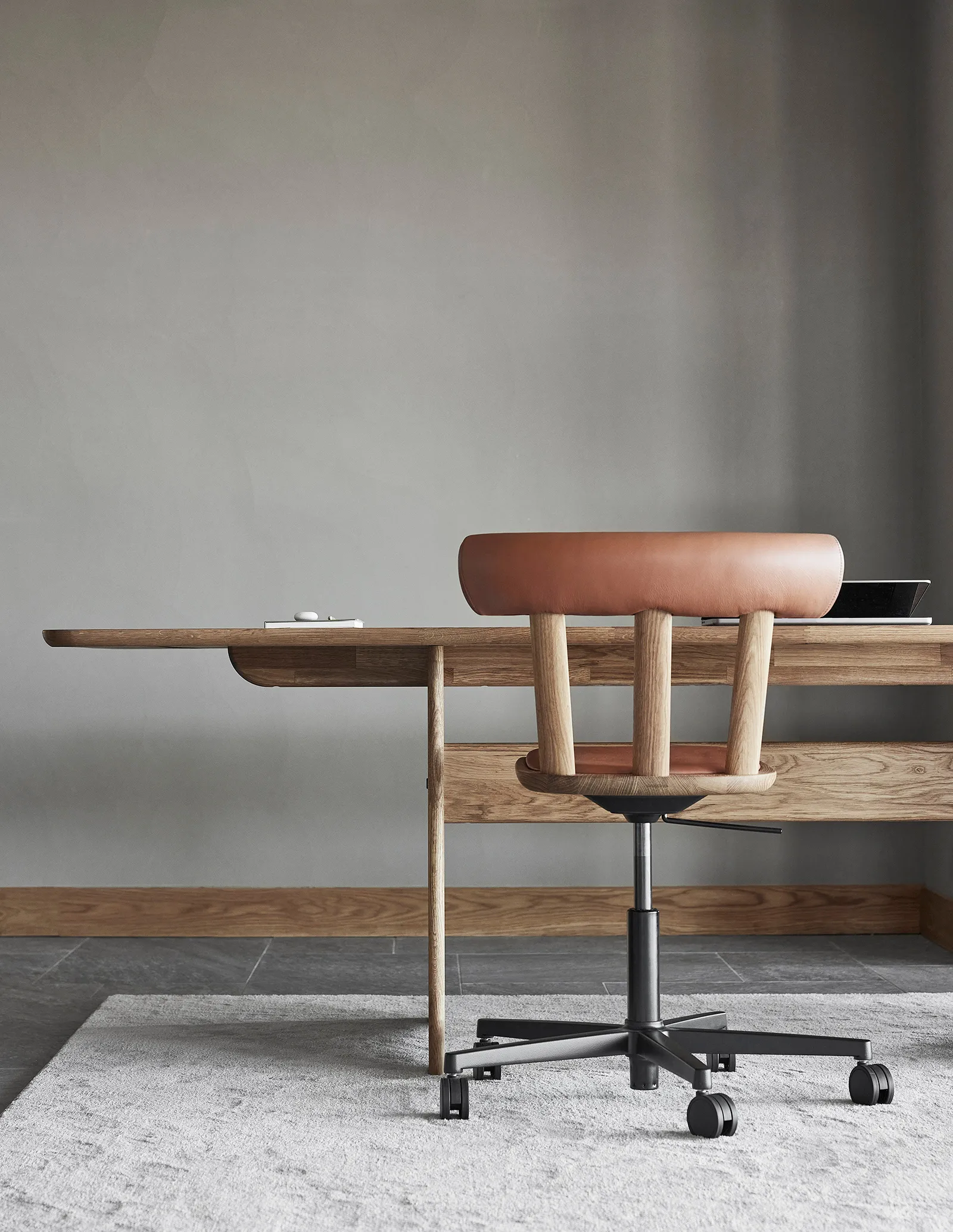 Mesa Alt 90x245 cm roble, Aceite natural Stolab