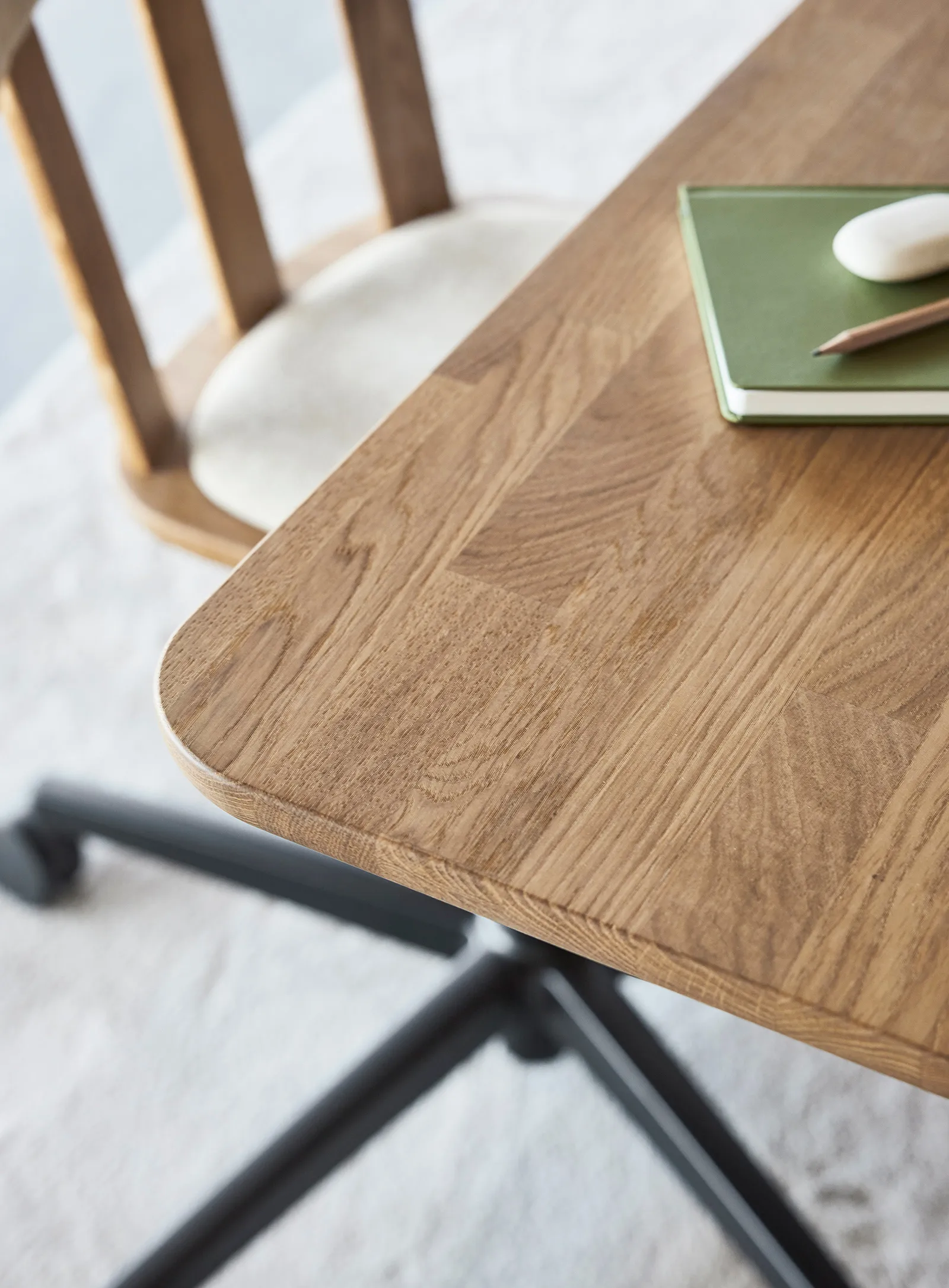 Mesa Alt 90x245 cm roble, Aceite natural Stolab