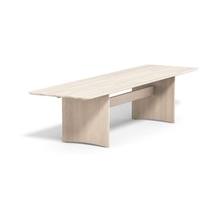 Mesa Alt 90x320 cm abedul - Barniz mate claro - Stolab