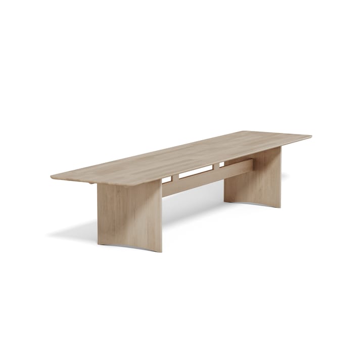 Mesa Alt 90x385 cm roble - Barniz mate claro - Stolab