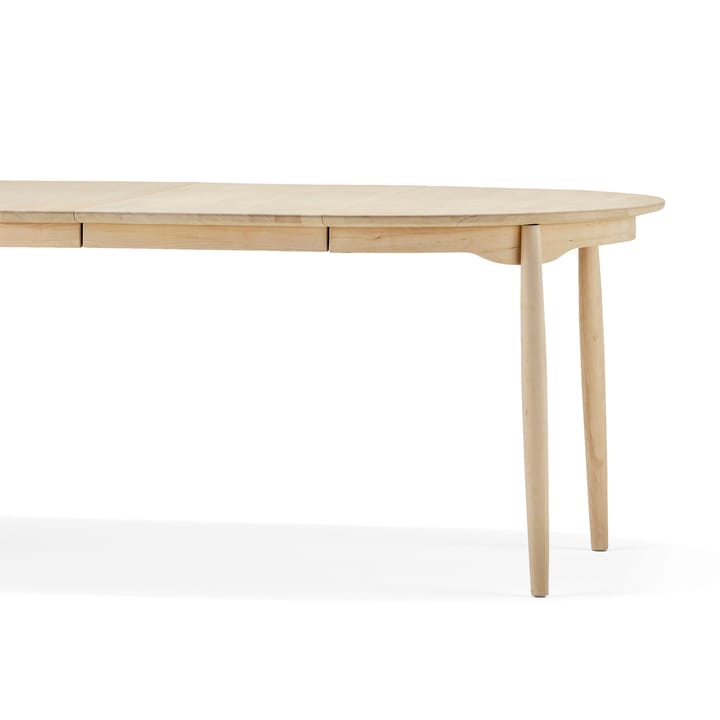 Mesa Carl abedul, Aceitado natural, 2 tableros de extensión Stolab