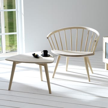 Mesa de centro Yngve - Blanco 21 opaco, altura 40cm - Stolab