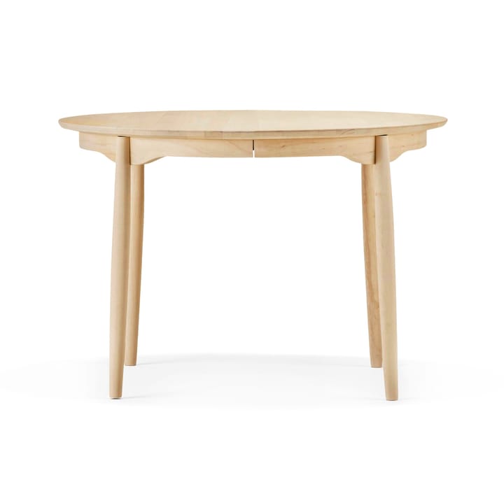 Mesa de comedor Carl tablero fijo (no divisible) Ø115 cm - Abedul aceitado natural - Stolab