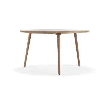 Mesa de comedor Miss Tailor redonda Ø130 cm - roble natural tratado con aceite - Stolab