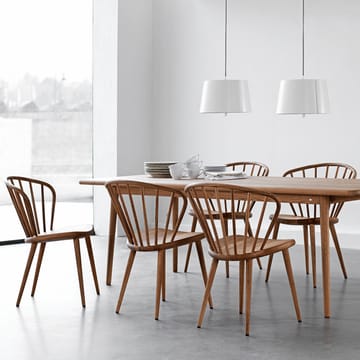 Mesa Miss Holly, 175x100 cm - Abedul aceitado blanco - Stolab