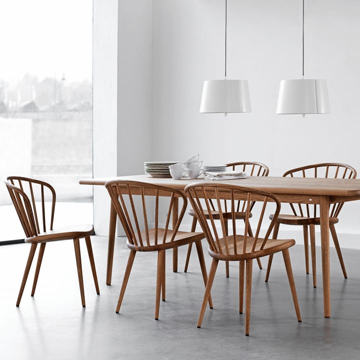 Mesa Miss Holly, 175x100 cm, Abedul aceitado blanco Stolab