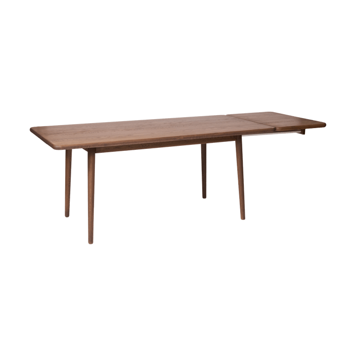 Mesa Miss Holly Special Edition 175x82 + 1 tablero de extensión, Roble Chocolat aceite Stolab