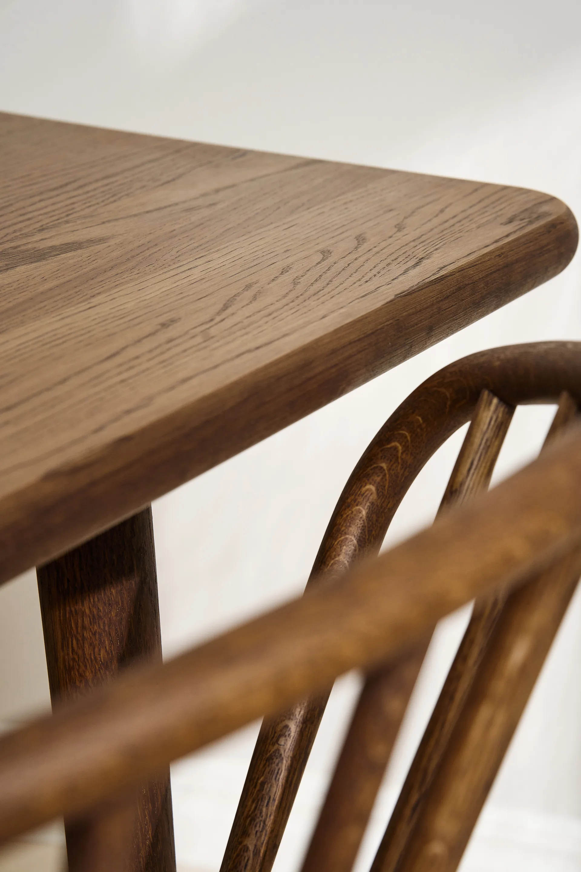 Mesa Miss Holly Special Edition 175x82 + 1 tablero de extensión, Roble Chocolat aceite Stolab