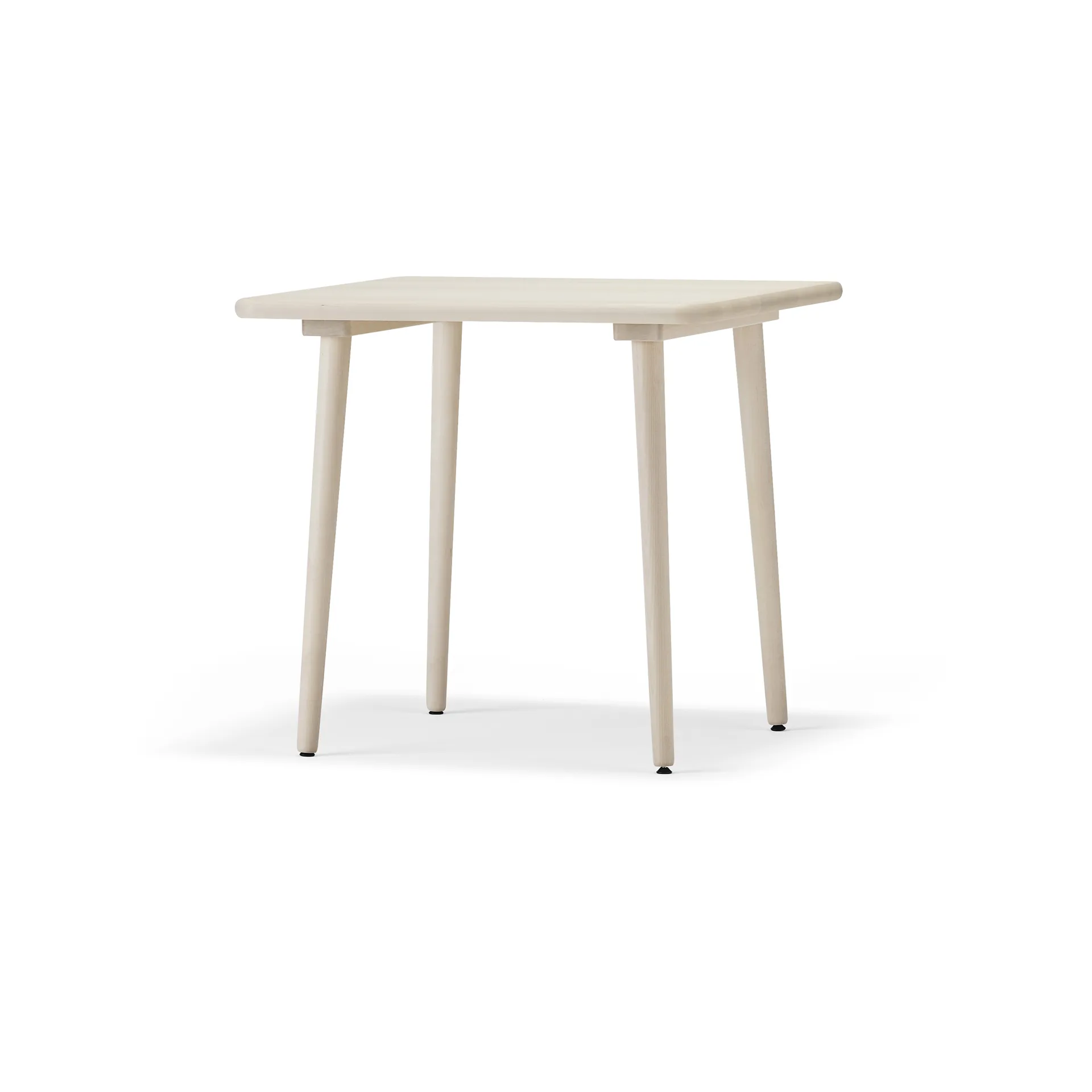 Mesa Miss Tailor 90x90x73 cm, Abedul claro lacado mate Stolab