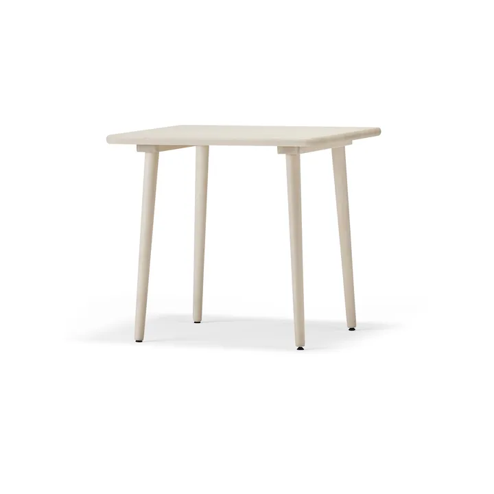 Mesa Miss Tailor 90x90x73 cm - Abedul claro lacado mate - Stolab