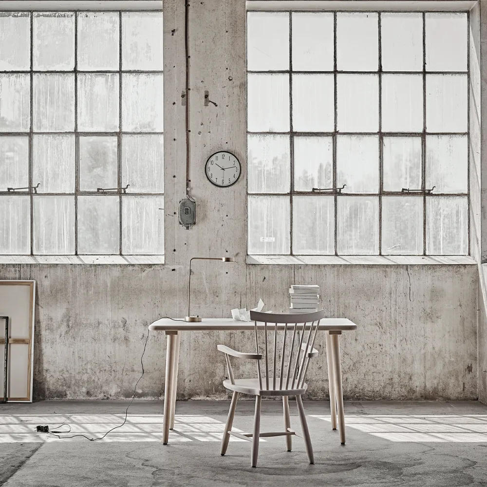 Mesa Miss Tailor 90x90x73 cm, Roble aceite natural Stolab
