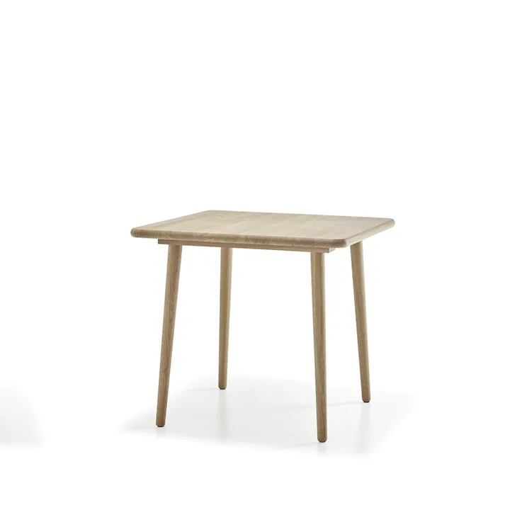 Mesa Miss Tailor 90x90x73 cm - Roble aceite natural - Stolab