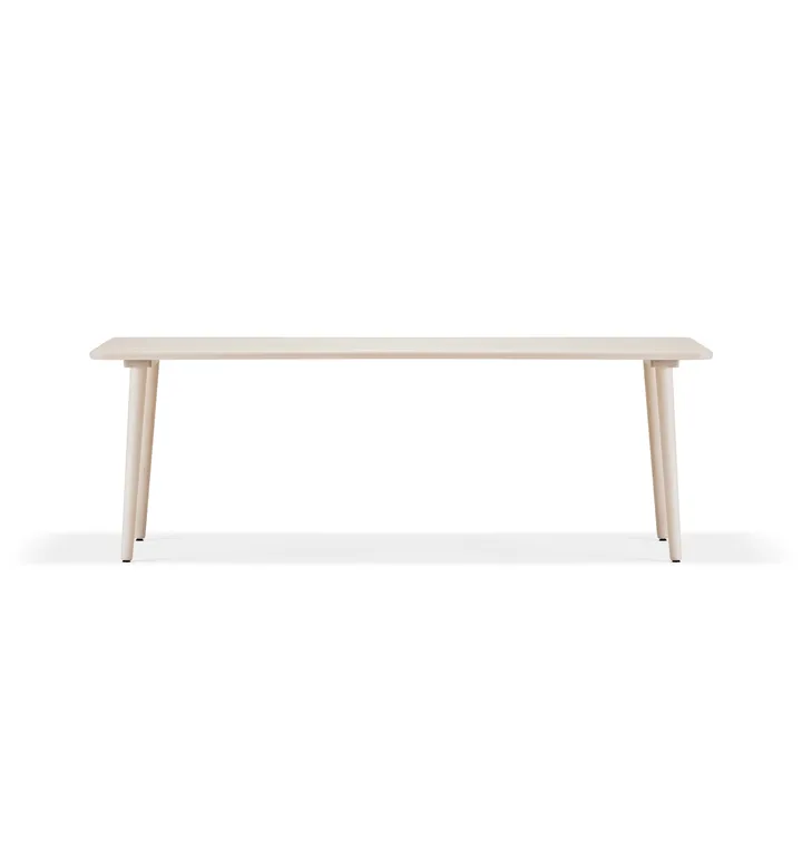 Mesa Miss Tailor - Abedul claro lacado mate, 210x90x74 cm - Stolab