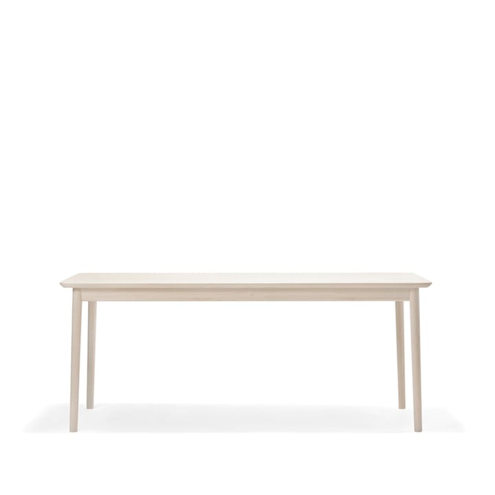 Mesa Prima Vista - Abedul claro lacado mate, 120cm, 1 tablero de extensión - Stolab