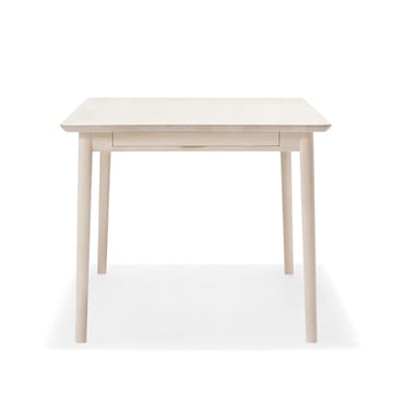 Mesa Prima Vista - Abedul claro lacado mate, 120cm, 1 tablero de extensión - Stolab