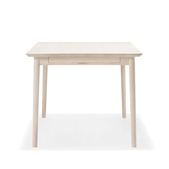 Mesa Prima Vista, Abedul claro lacado mate-180cm-1 tablero de extensión Stolab