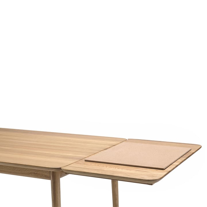Mesa Prima Vista, Roble aceite natural-120cm-1 tablero de extensión Stolab