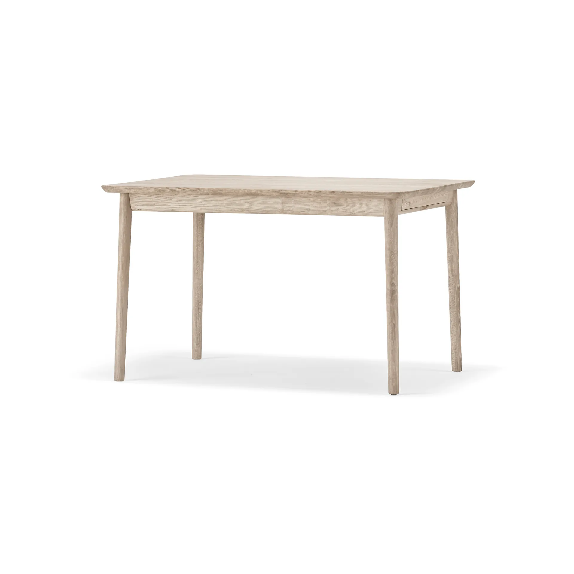 Mesa Prima Vista, Roble barniz mate claro-120cm-1 tablero de extensión Stolab