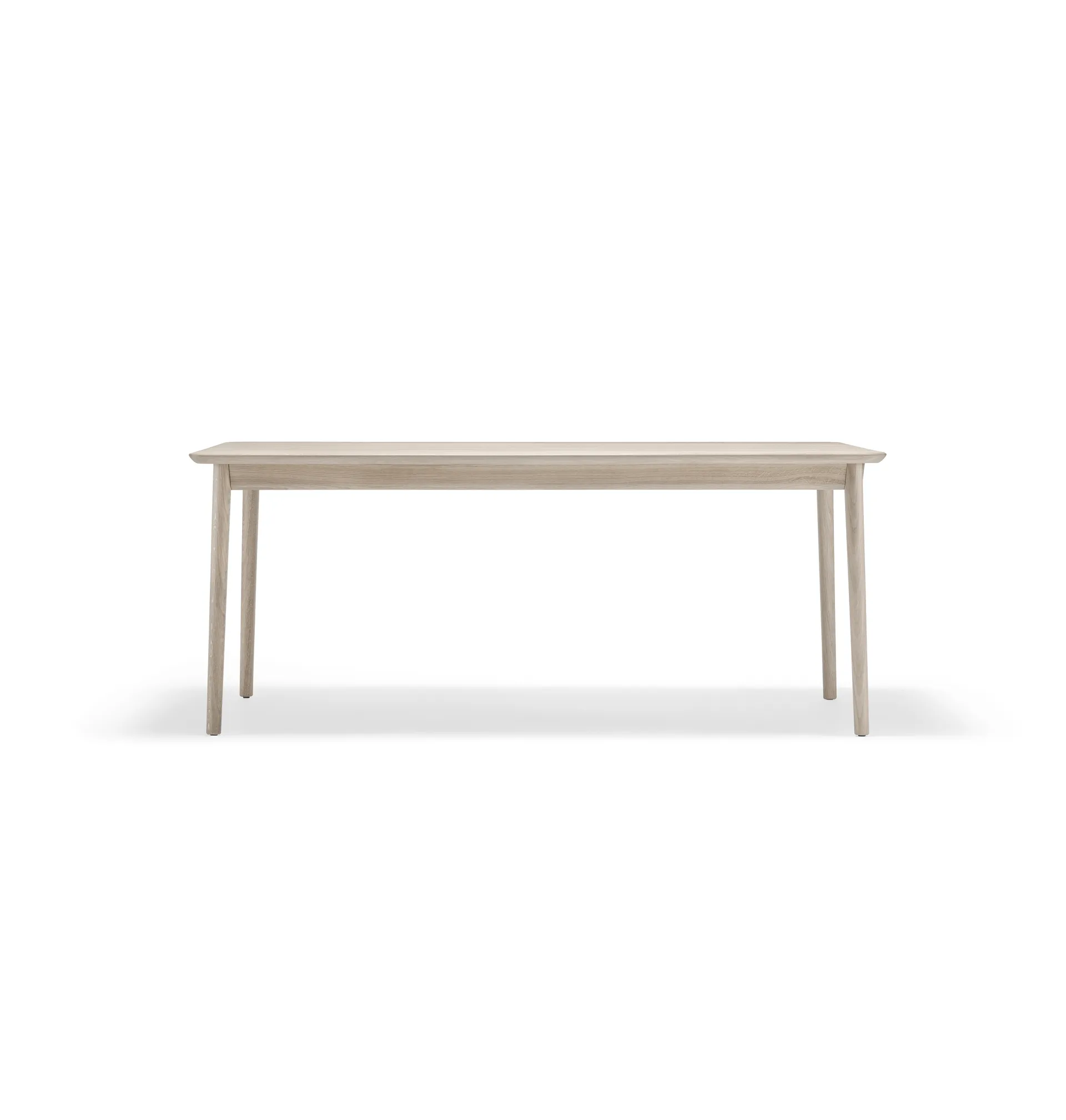 Mesa Prima Vista, Roble barniz mate claro-180cm-1 tablero de extensión Stolab