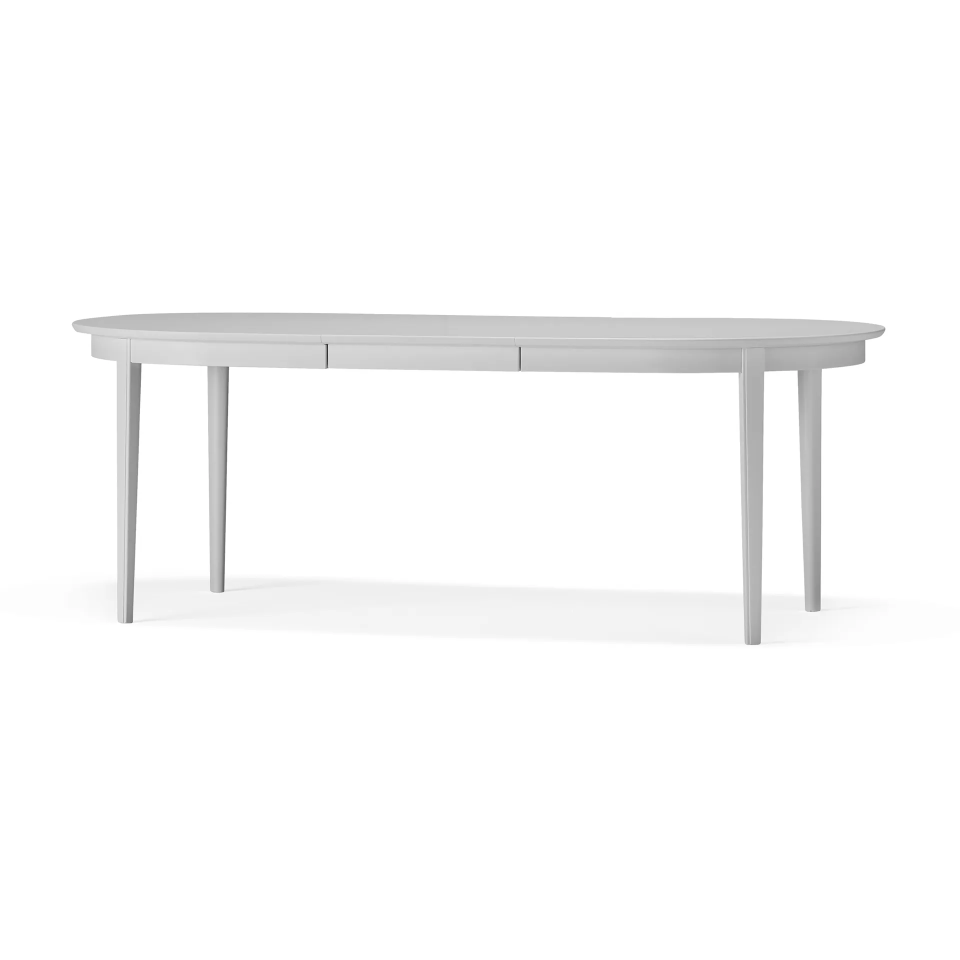 Mesa Vardags, Abedul gris claro 51, 1 tablero de extensión Stolab