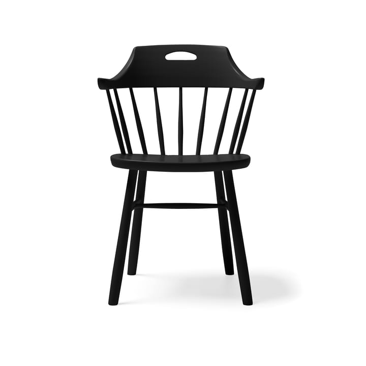 Silla con reposabrazos Småland - Negro 52 - Stolab