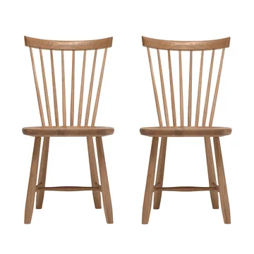 Silla Lilla Åland, Aceite natural (roble), pack de 2 - Stolab