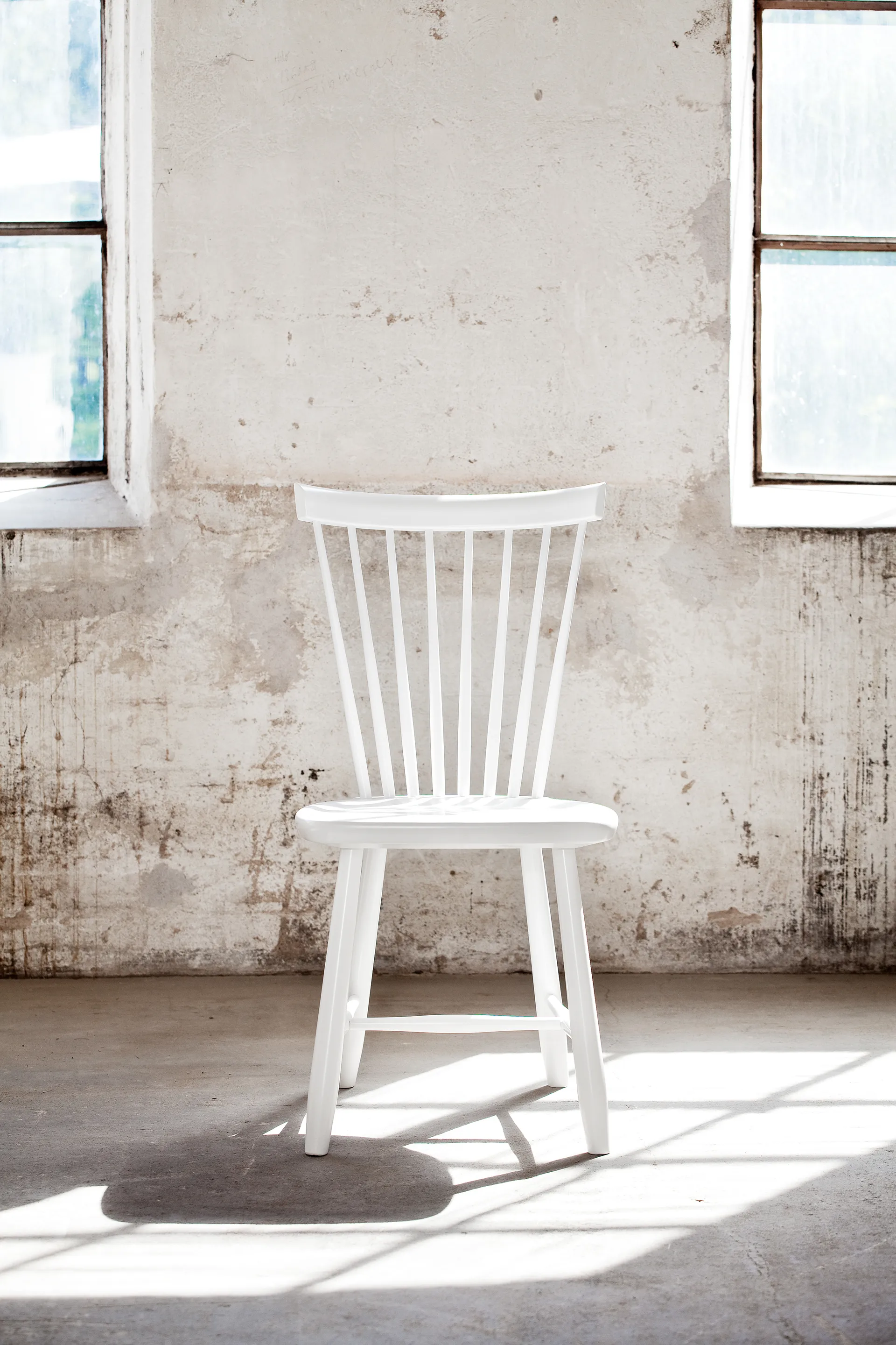 Silla Lilla Åland, Blanco (abedul), pack de 4 Stolab