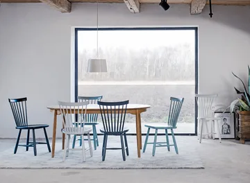 Silla Lilla Åland, Blanco (abedul), pack de 4 - Stolab