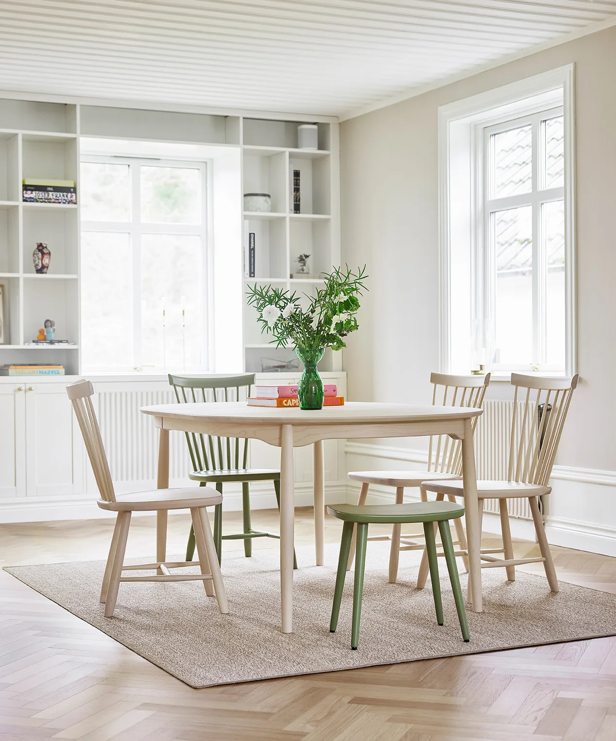 Silla Little Åland roble, Negro Stolab