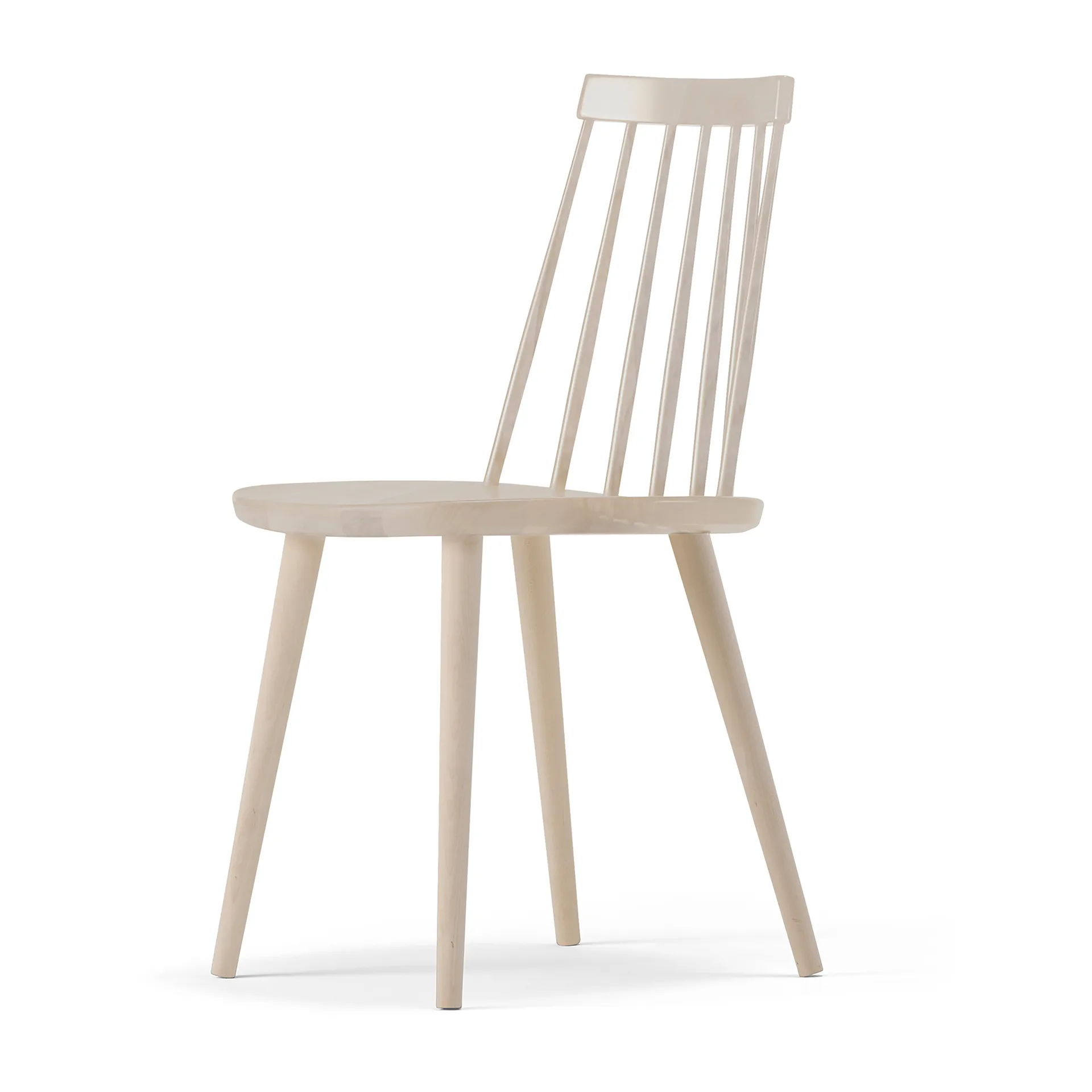 Silla Pinnockio, Barniz mate claro Stolab