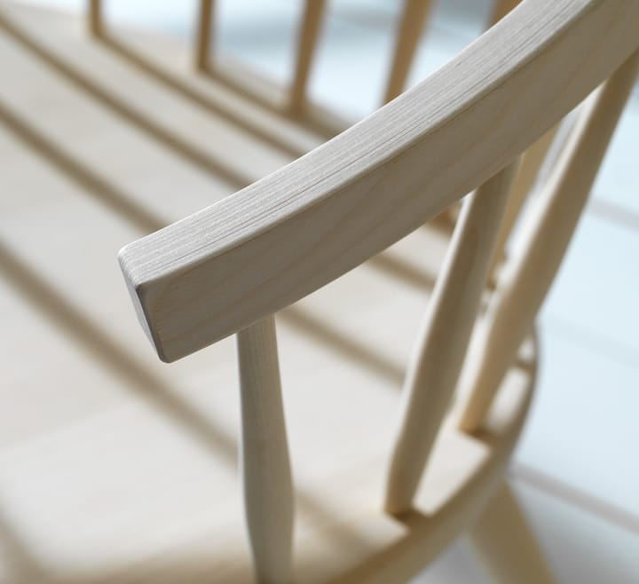 Sillón Arka abedul, Barniz mate claro Stolab