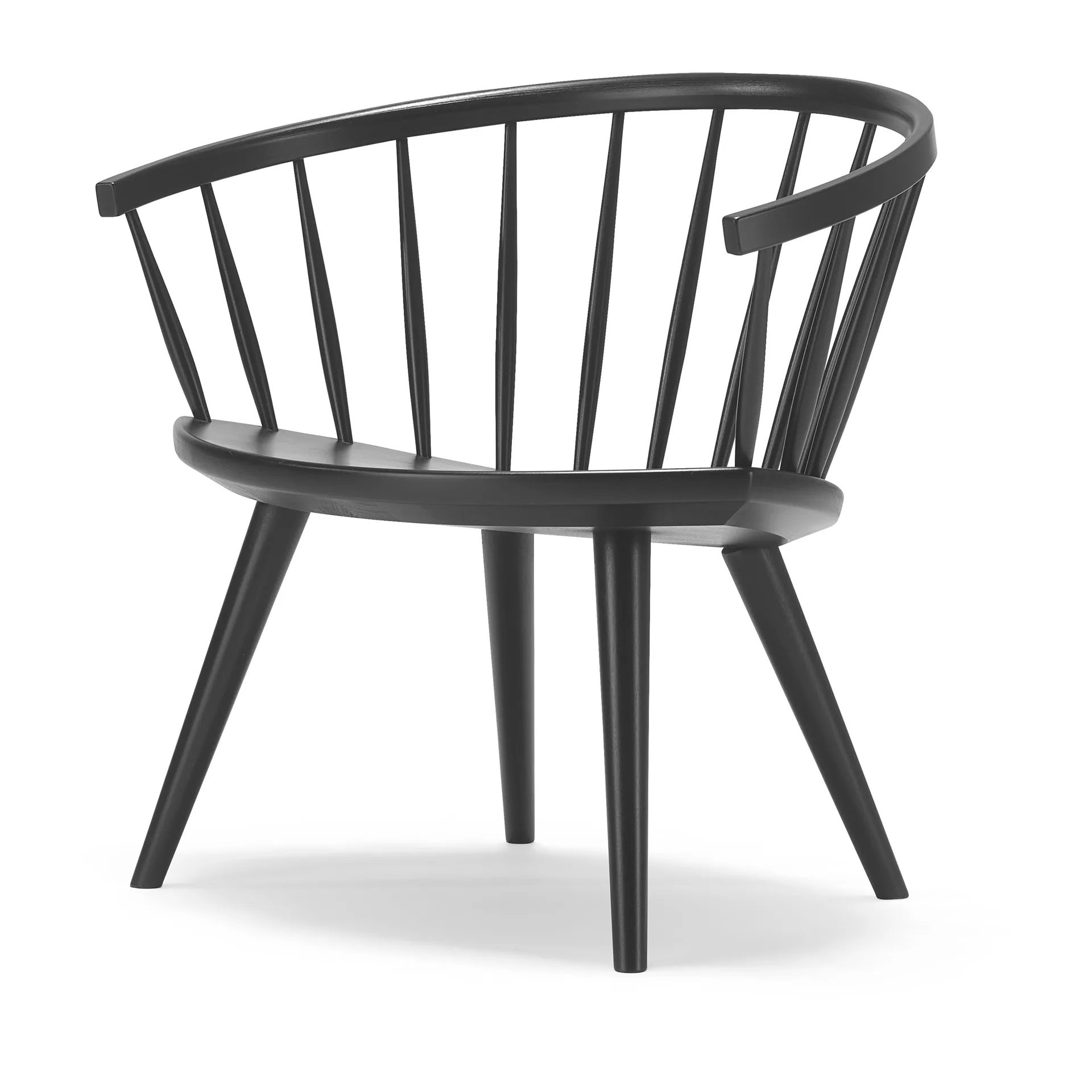 Sillón Arka abedul, Negro Stolab