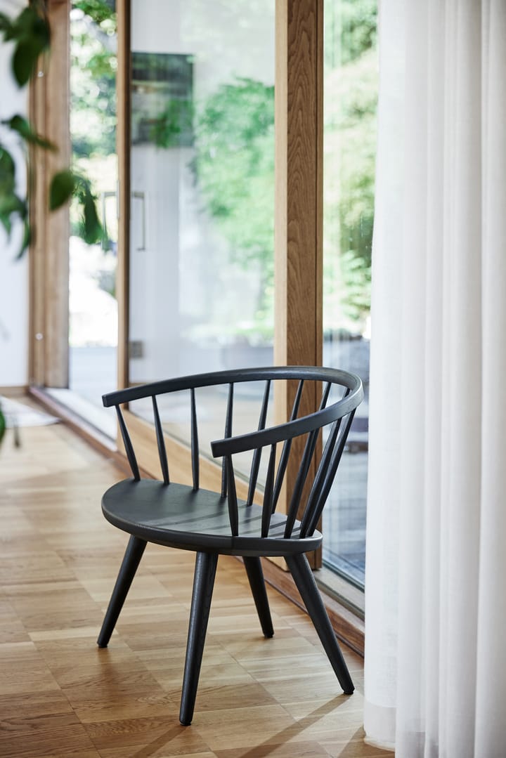 Sillón Arka abedul, Negro Stolab