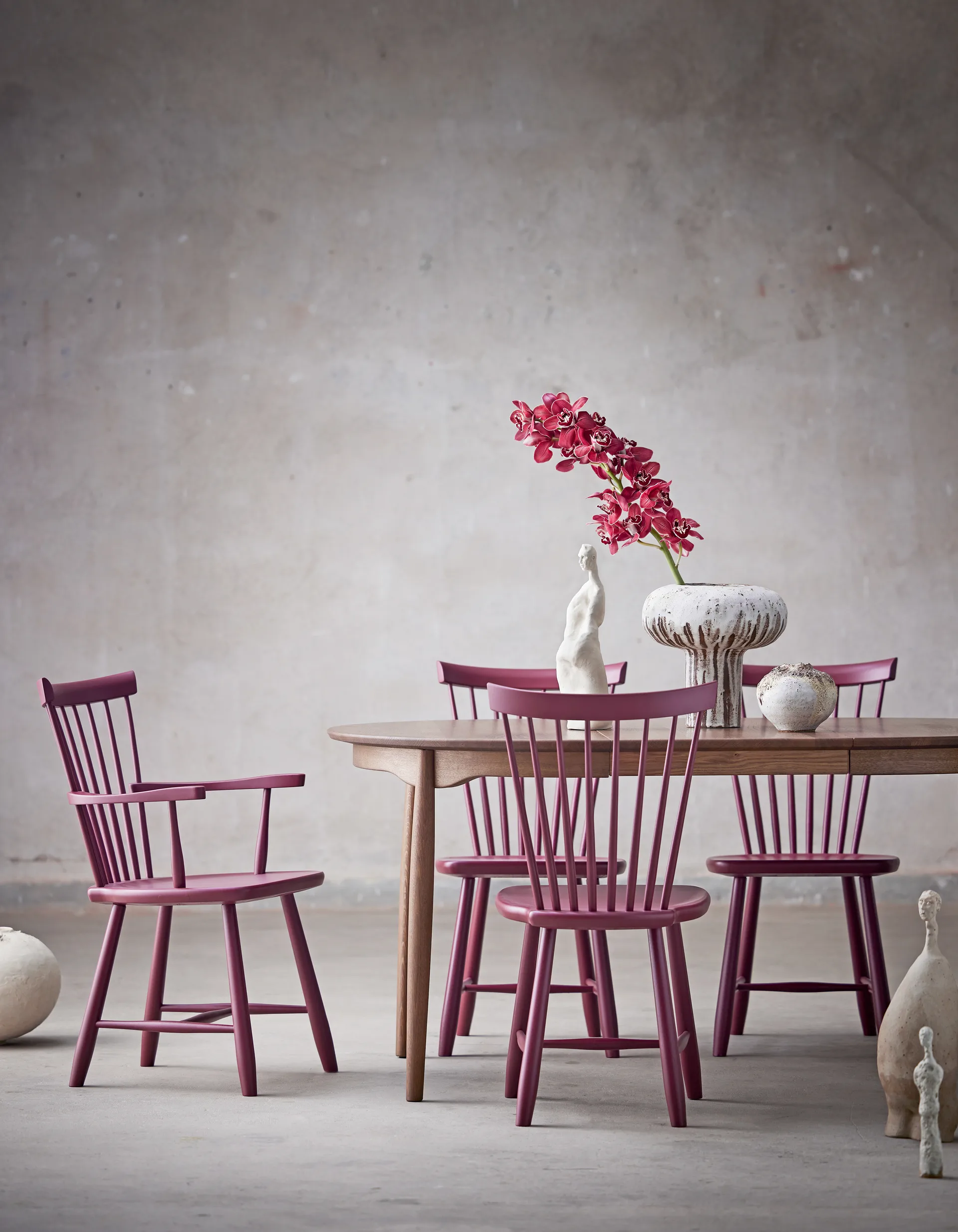 Sillón Lilla Åland abedul, Lingon 19 Stolab