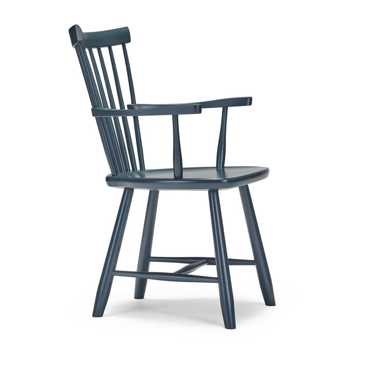 Sillón Lilla Åland abedul, Skogstjärn (azul oscuro) Stolab