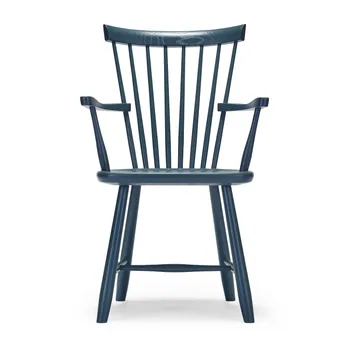 Sillón Lilla Åland - Skogstjärn (azul oscuro, roble) - Stolab