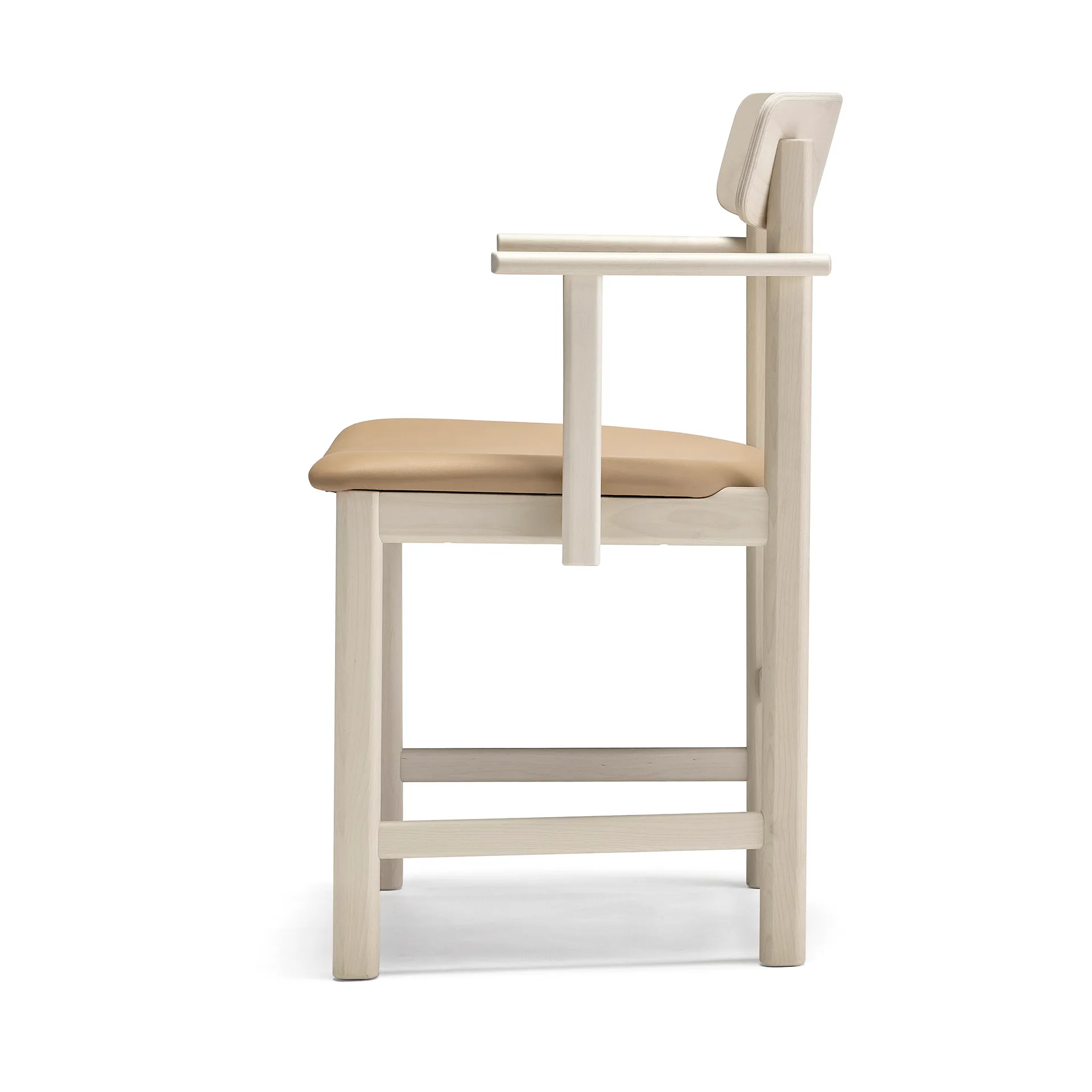 Sillón Pal, Abedul claro laca mate-Elmosoft 22030 Stolab