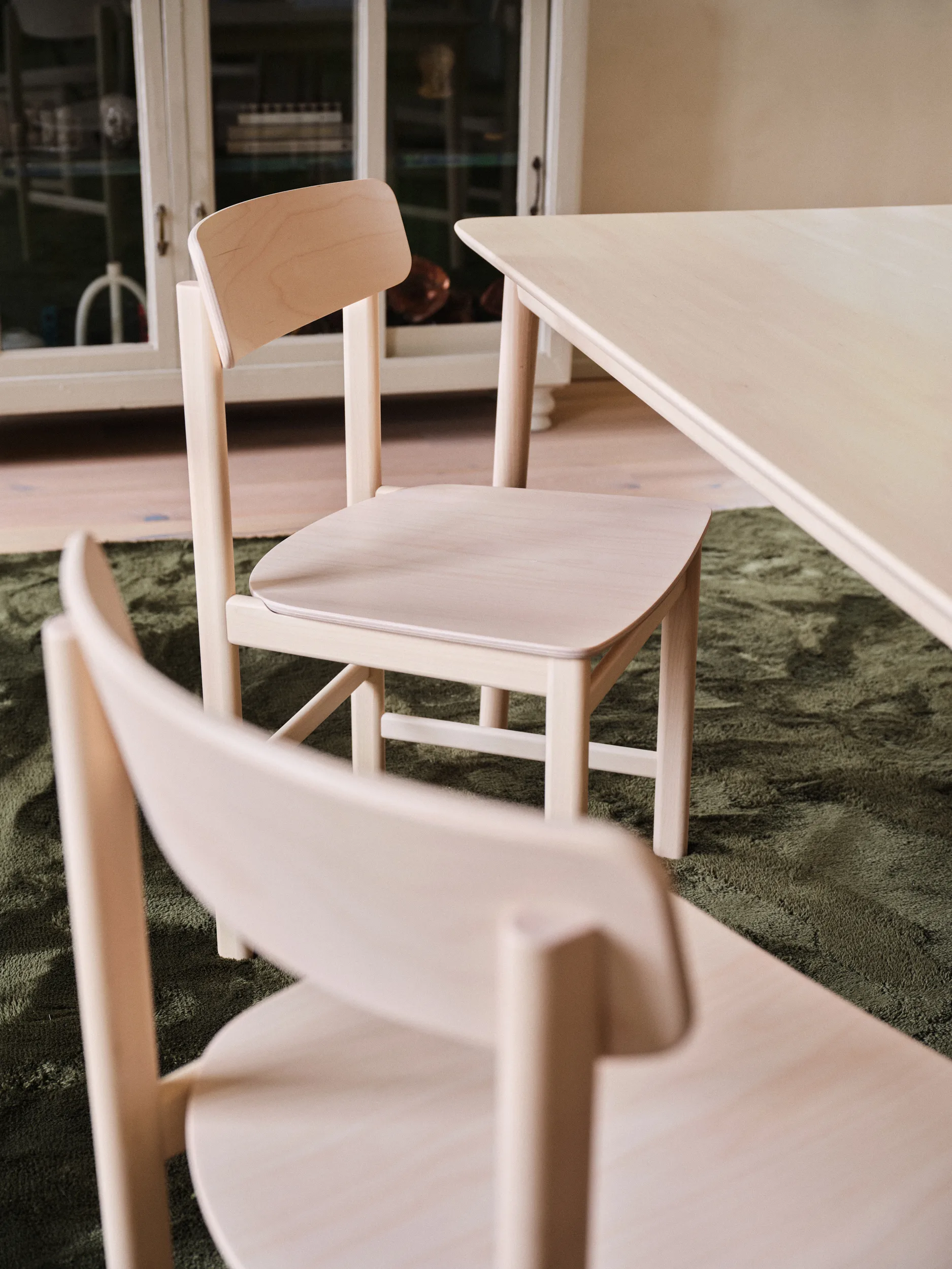 Sillón Pal, Abedul claro laca mate Stolab