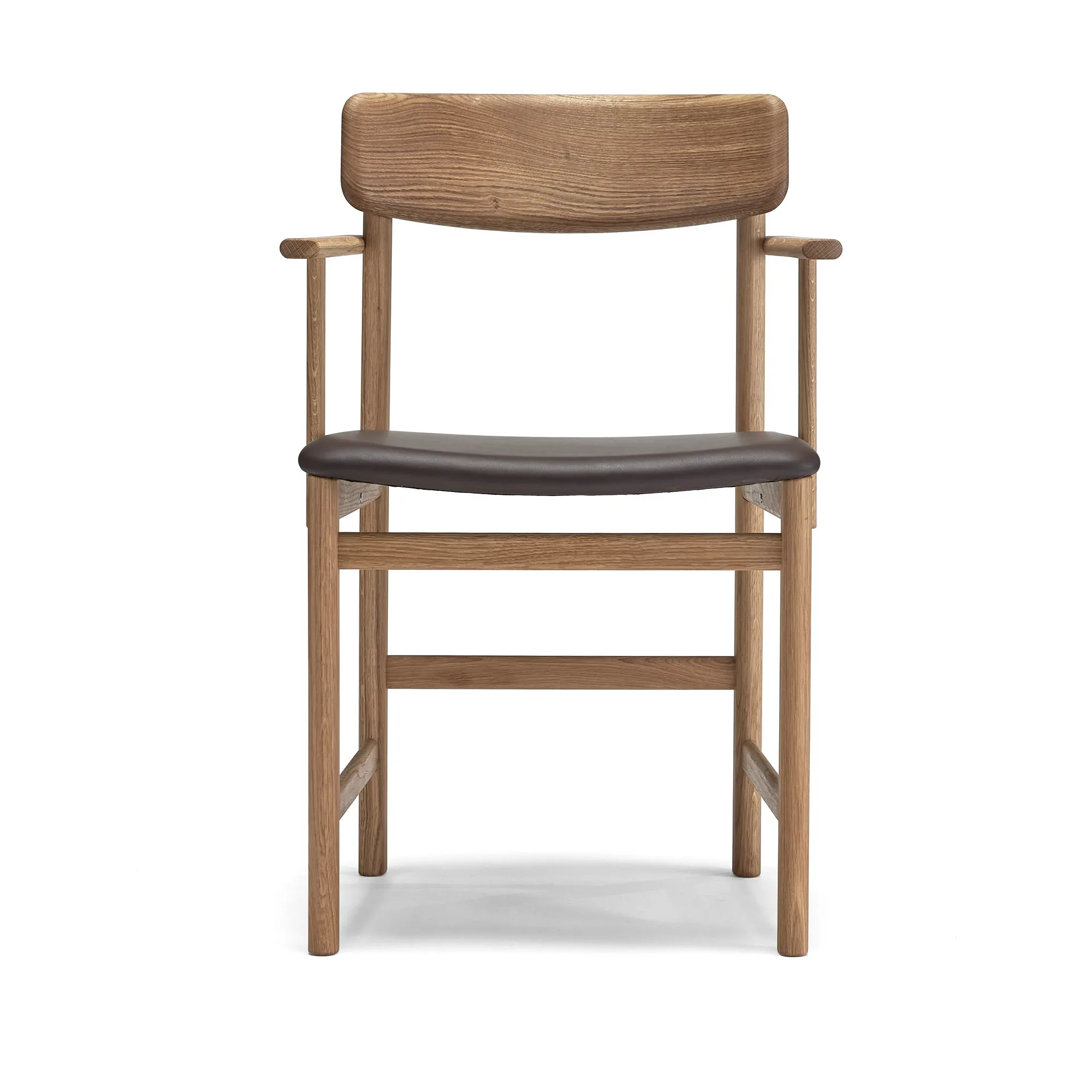 Sillón Pal, Roble natural aceitado-Elmosoft 93129 Stolab