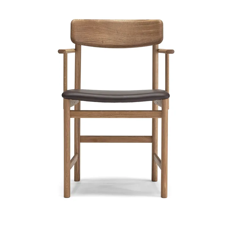 Sillón Pal - Roble natural aceitado-Elmosoft 93129 - Stolab