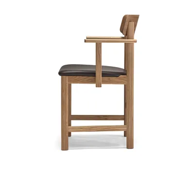 Sillón Pal - Roble natural aceitado-Elmosoft 93129 - Stolab