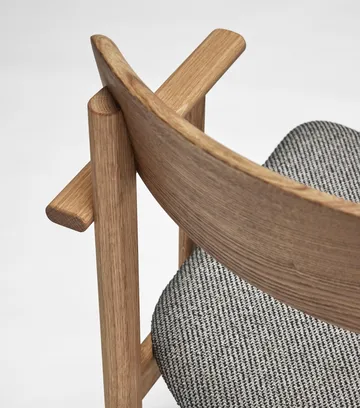 Sillón Pal - Roble natural aceitado-Tornado V3576  - Stolab