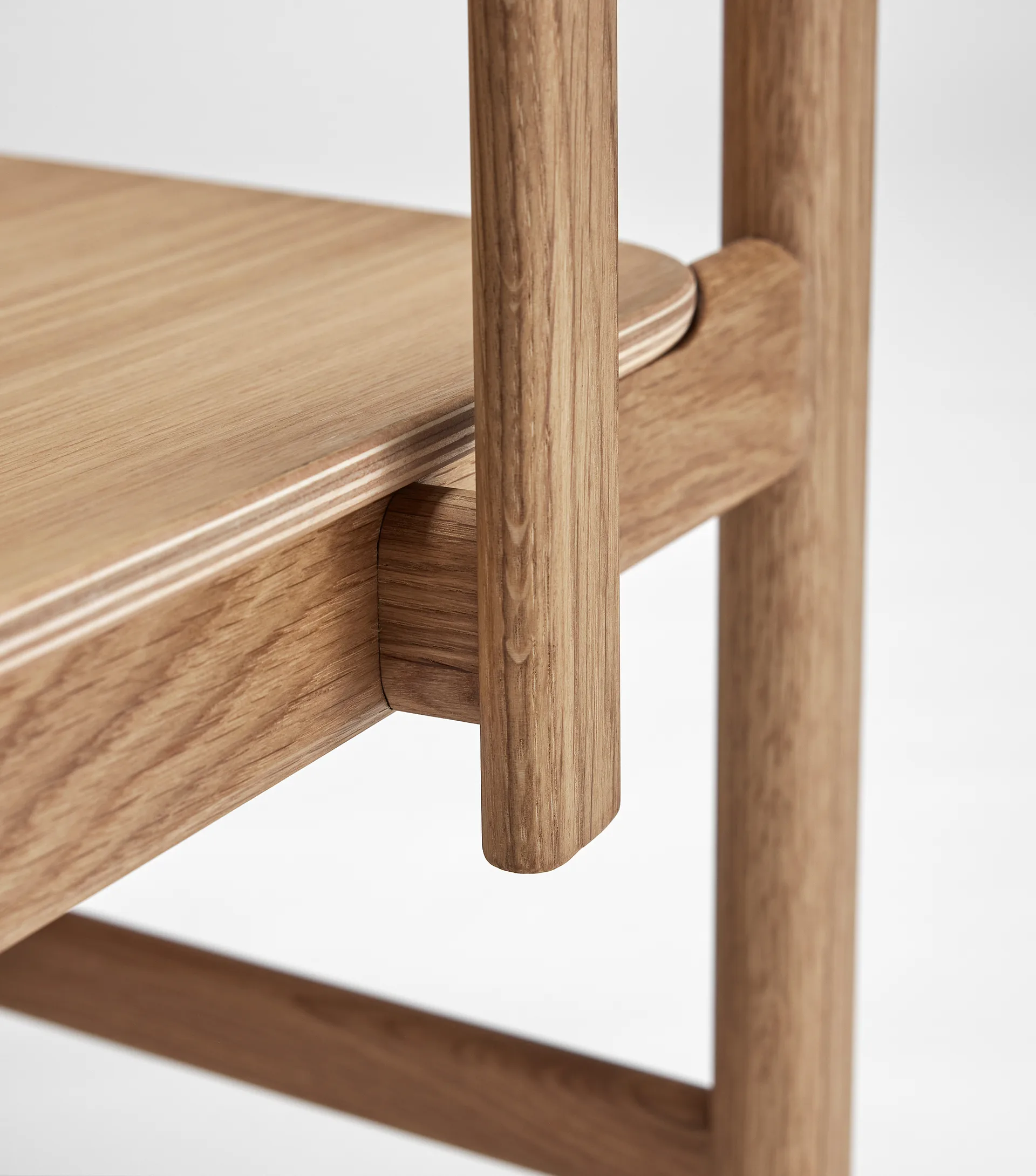 Sillón Pal, Roble natural aceitado Stolab