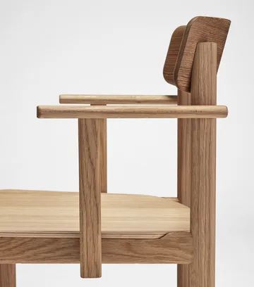 Sillón Pal - Roble natural aceitado - Stolab