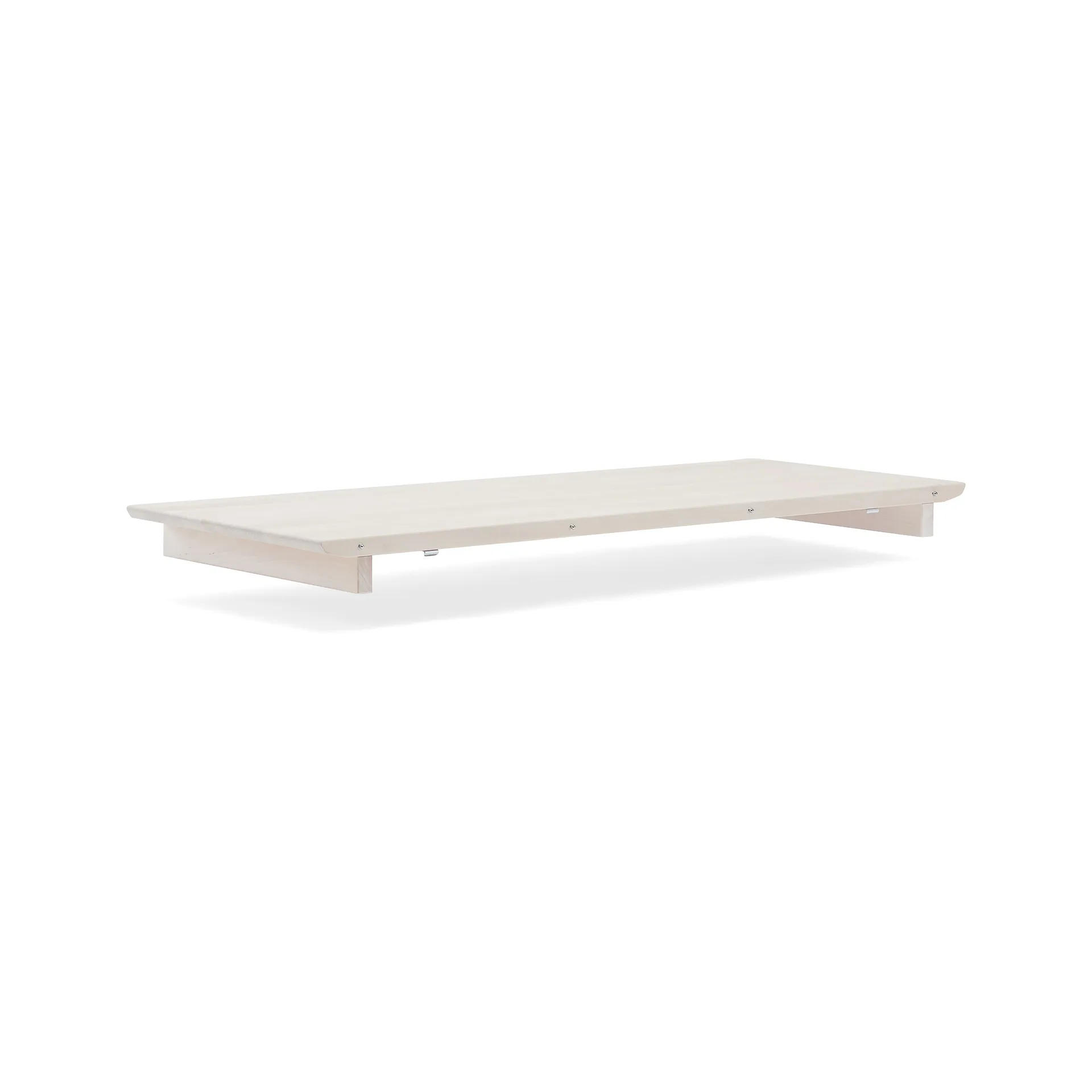 Tablero extensible Carl, Abedul aceitado blanco Stolab