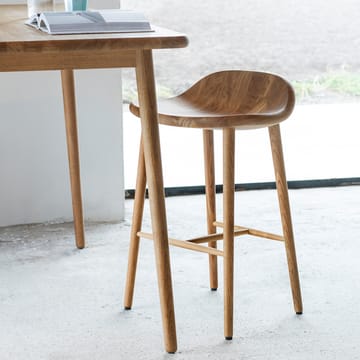 Taburete bar Miss Holly - Roble aceite natural - Stolab