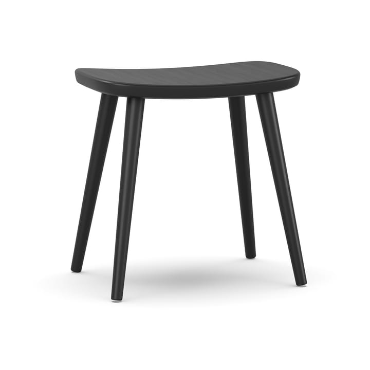 Taburete de roble Palle - Negro mate 99 - Stolab