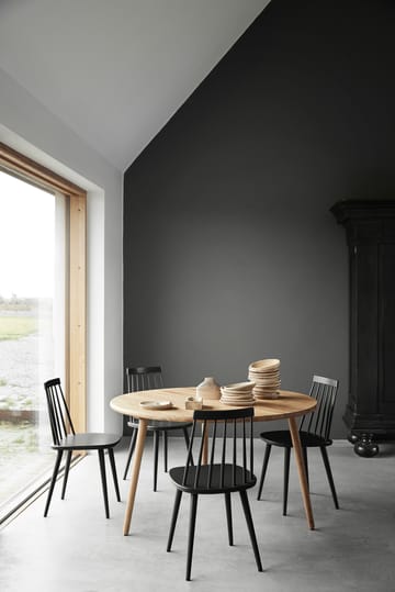 Taburete de roble Palle - Negro mate 99 - Stolab